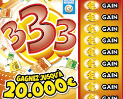 jeu à gratter Power 3
